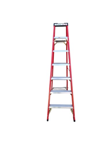 Escalera Fibra de Vidrio 6 Peldaños