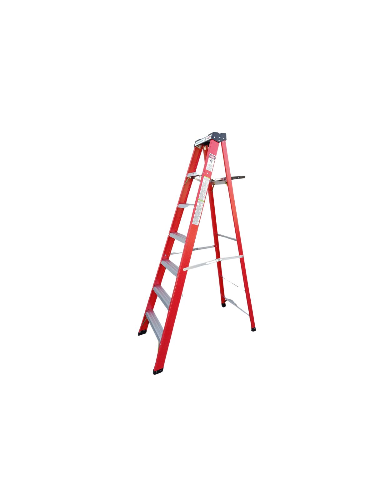 Escalera Fibra de Vidrio 6 Peldaños