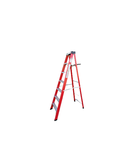 Escalera Fibra de Vidrio 6 Peldaños