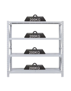 RACK BLANCO 800KG 200X200X50