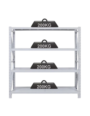 RACK METALICO 800 KG. 200X200X50