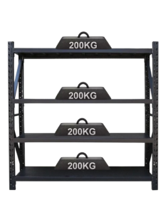 RACK NEGRO 800KG  200X200X50