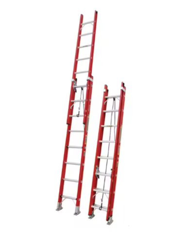 ESCALERA TELESCOPICA FIBRA DE VIDRIO 4 MTS.