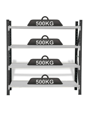 RACK METALICO 2.000 KG. 200X200X60