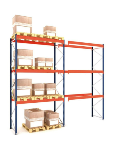 RACK PALLET INDUSTRIAL 6.000 KG. 600X270X100