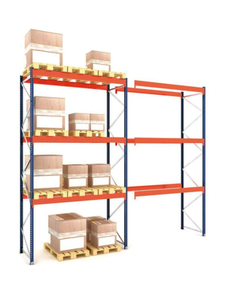 RACK PALLET INDUSTRIAL 6.000 KG. 600X270X100