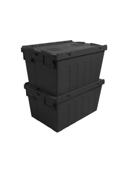 CAJA LOGISTICA NEGRA 60 LITROS