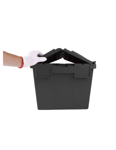 CAJA LOGISTICA NEGRA 60 LITROS