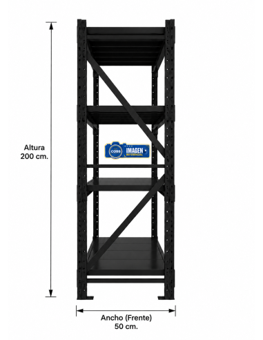RACK 800 KG. MEDIDA 200x150x50