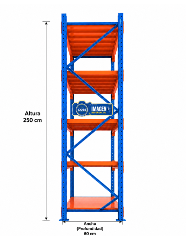 RACK 2.500 KG. MEDIDA 250X200X60